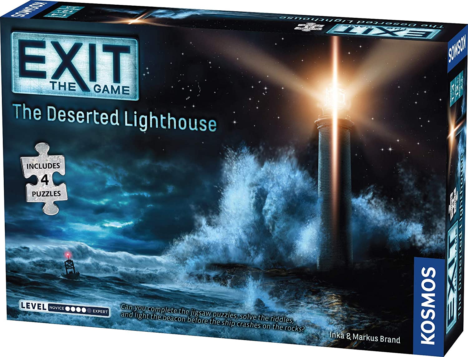 Joc de societate  Exit: The Deserted Lighthouse PUZZLE - Cooperativ