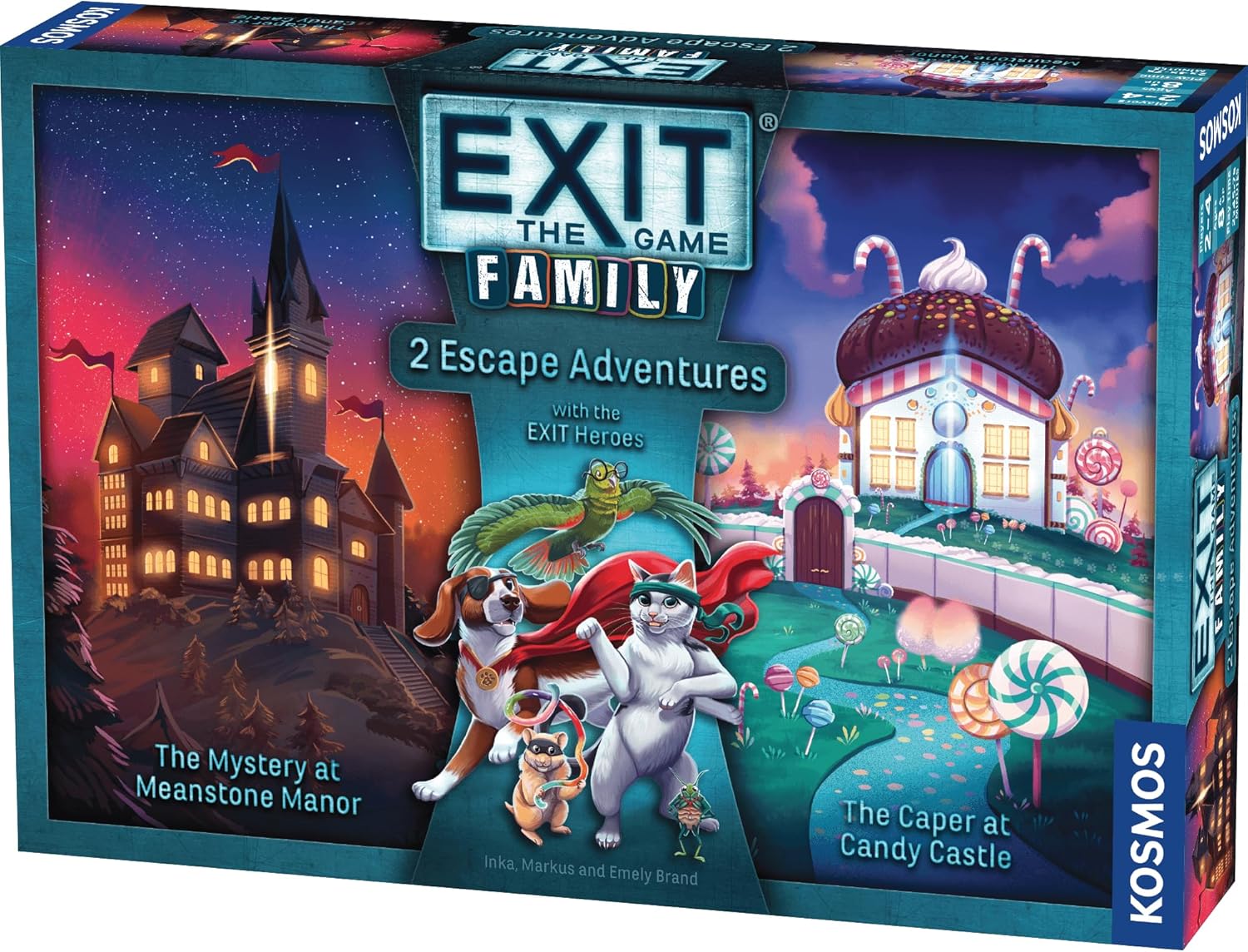 Joc de societate  Exit: The Game - Family - 2 Escape Adventures - De cooperare