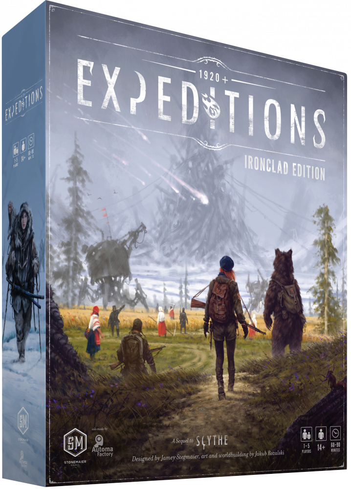 Joc de societate Expeditions (Ironclad Edition) - Strategie