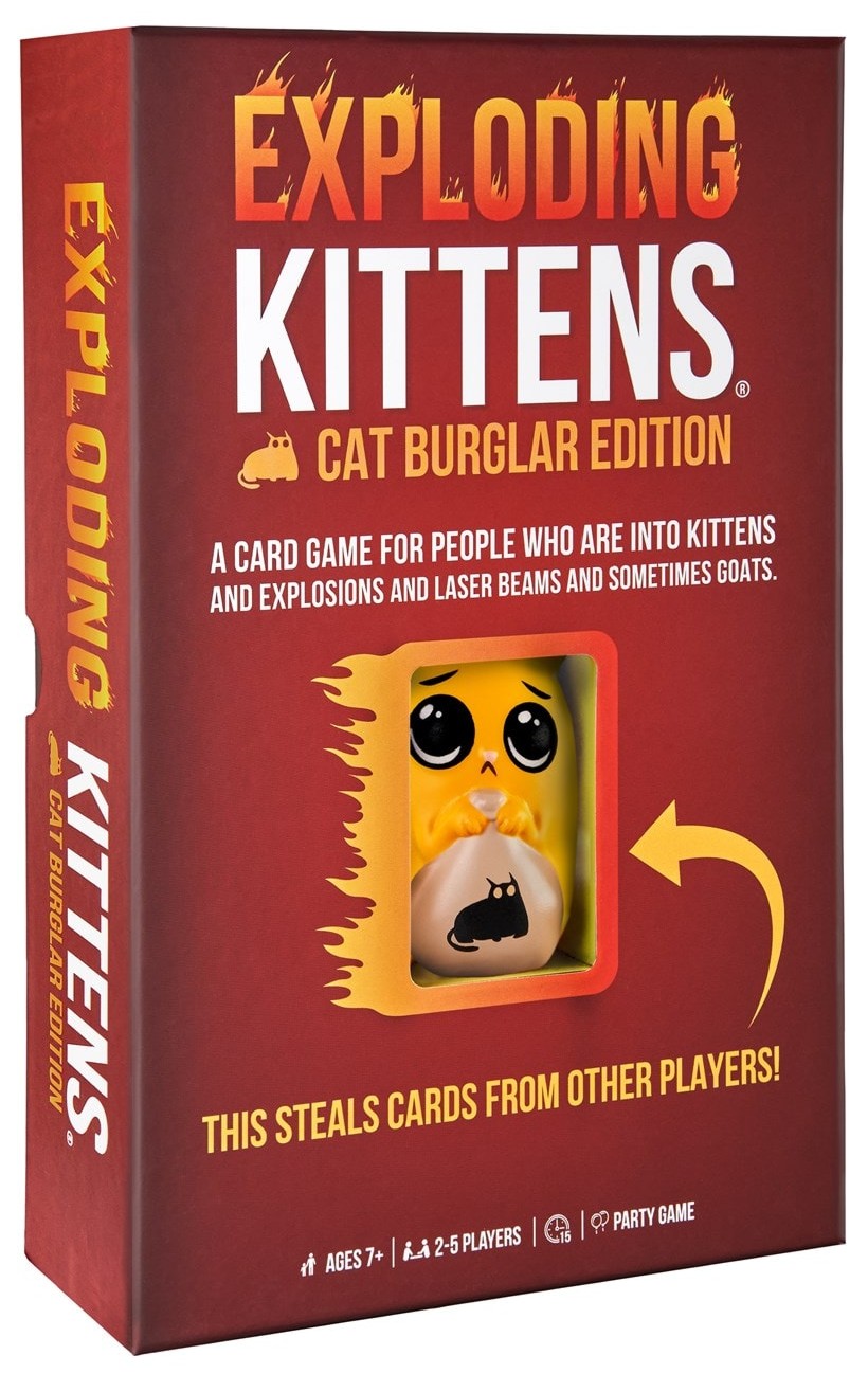 Joc de societate Exploding Kittens: Cat Burglar Edition - Petrecere