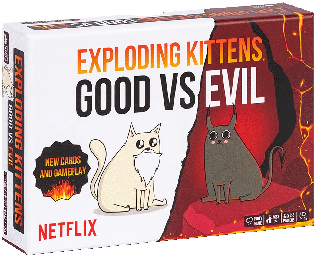 Joc de societate Exploding Kittens: Good vs Evil - Petrecere