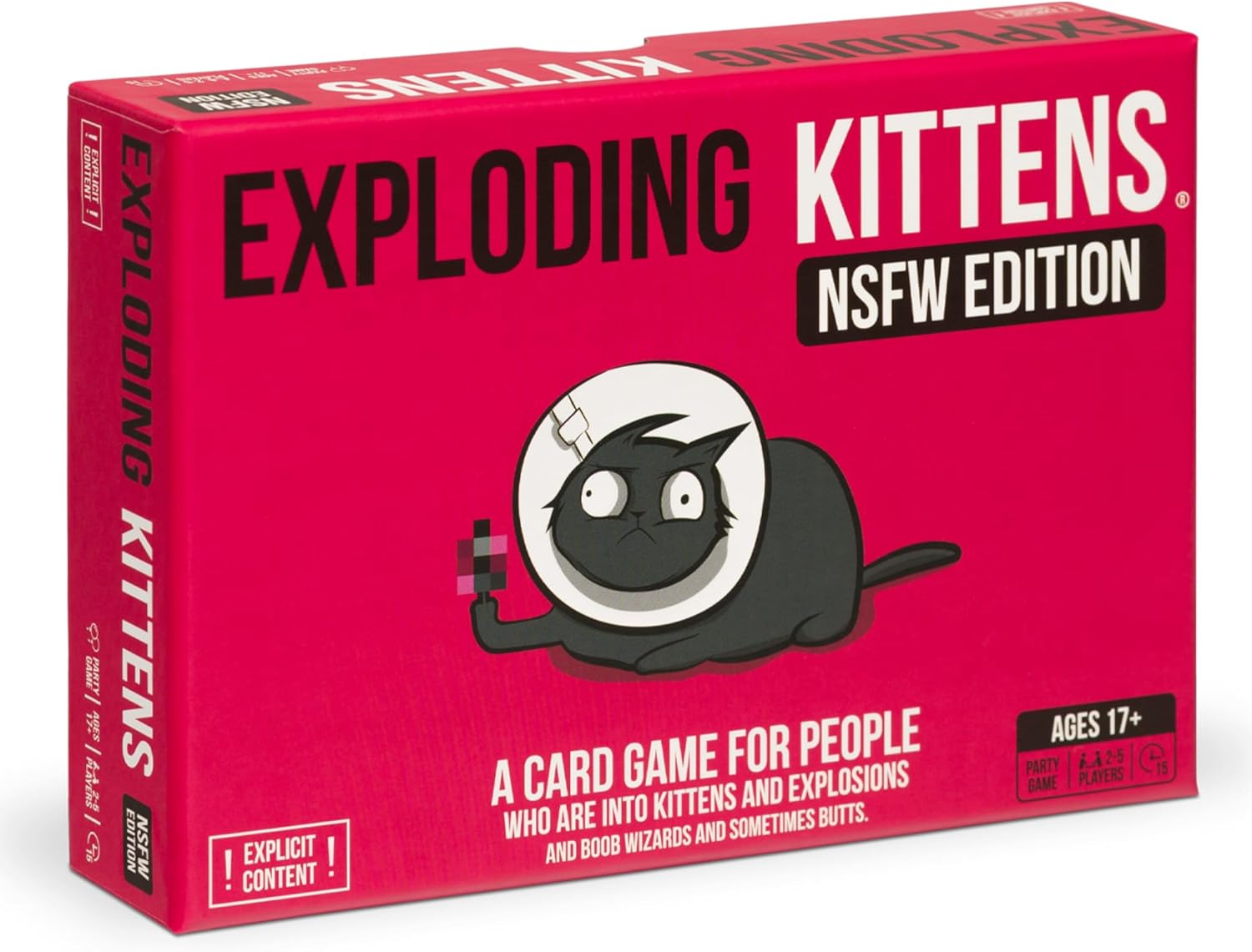 Joc de societate Exploding Kittens: NSFW Edition - Petrecere