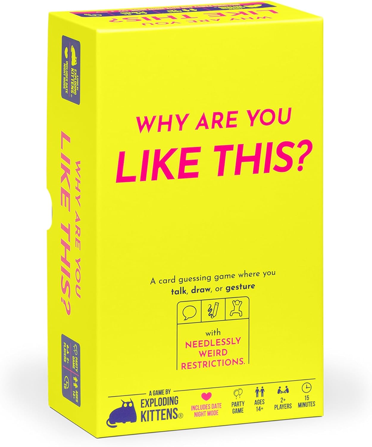 Joc de societate Exploding Kittens: Why Are You Like This? - Party