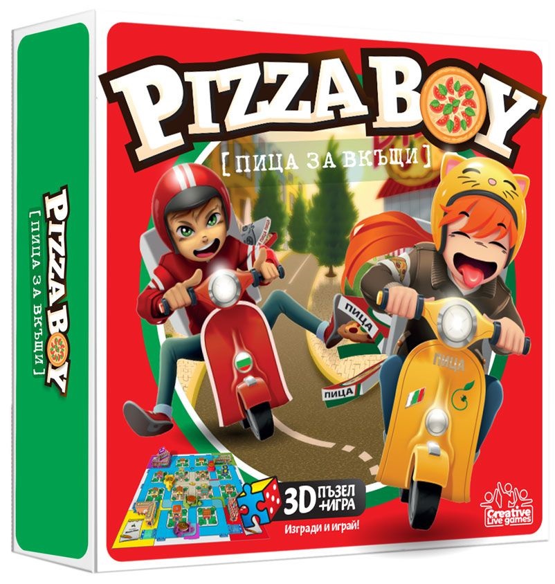 Joc de societate Felyx Toys - Pizza la domiciliu