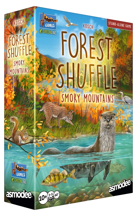 Joc de societate Forest Shuffle: Smoky Mountains - Familial