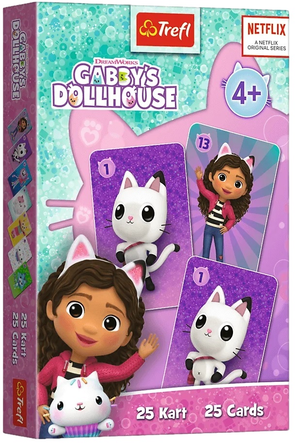 Joc de bord Gabby's Dollhouse: Old Maid - Pentru copii