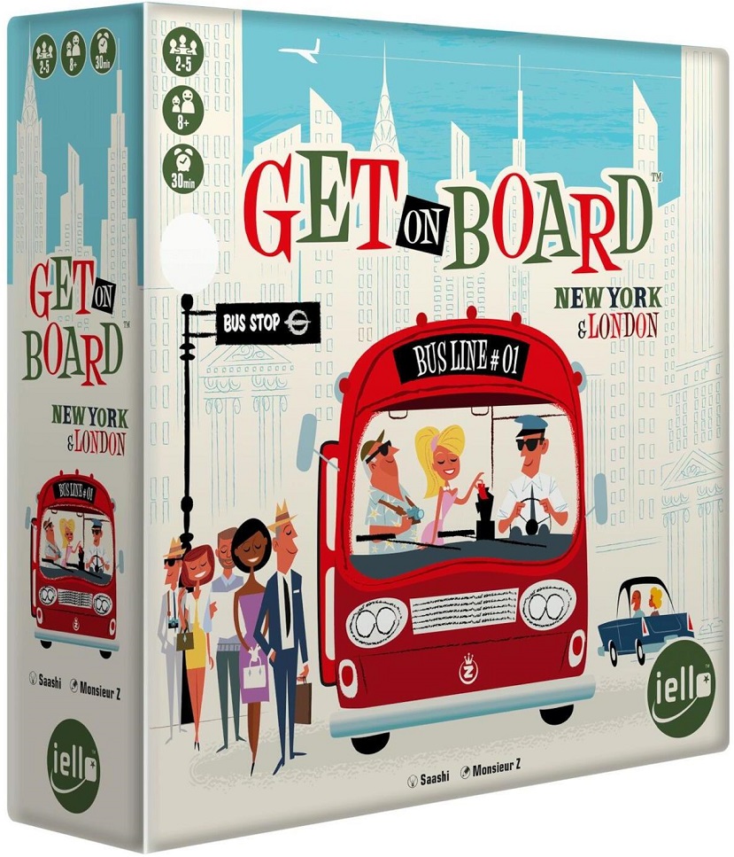 Joc de societate Get on Board: New York & London - Pentru familie