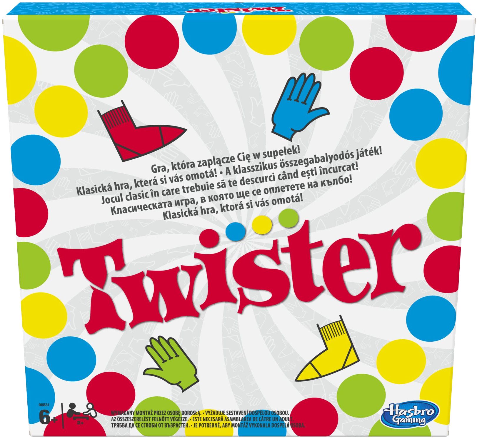Joc de societate Hasbro: Twister - Pentru copii
