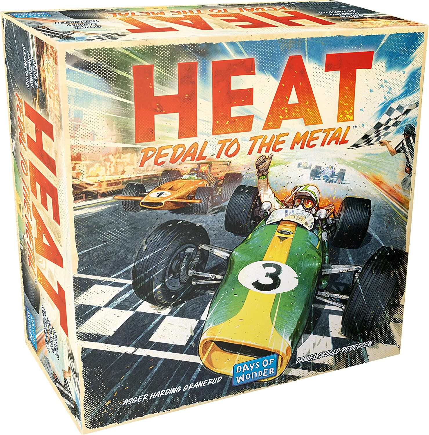 Joc de societate Heat: Pedal to the Metal - Familial