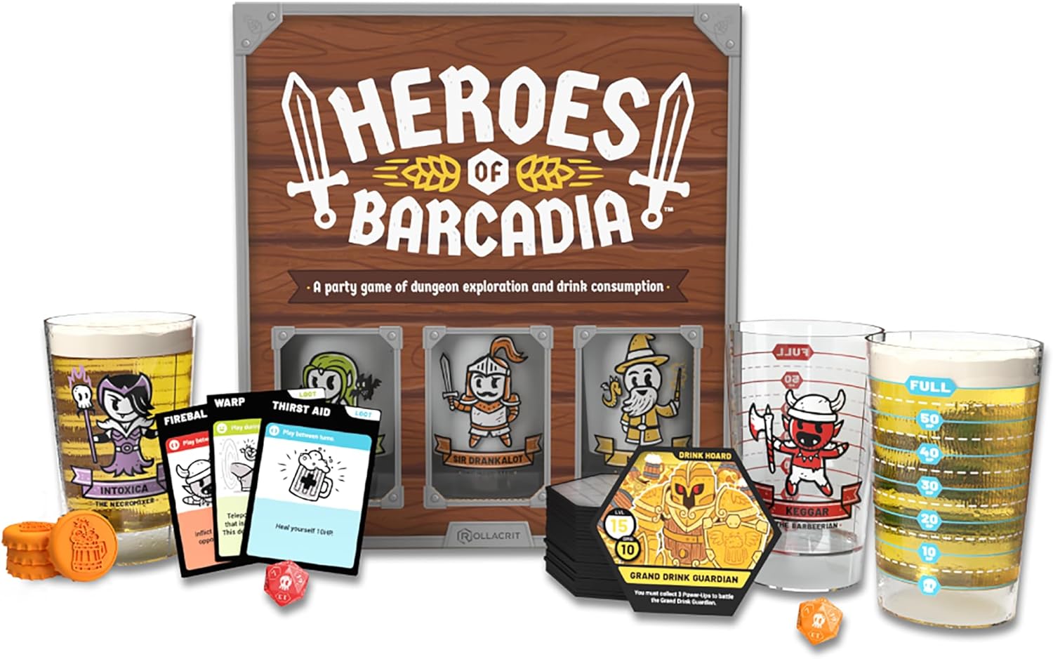 Joc de societate Heroes of Barcadia - Party