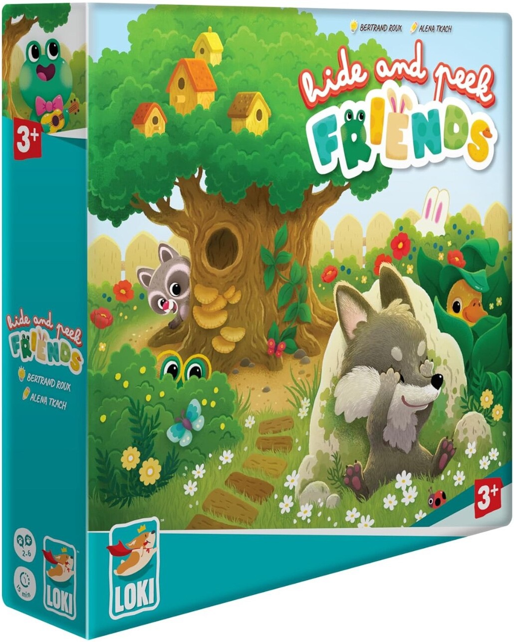Joc de societate Hide and Peek Friends - Pentru copii