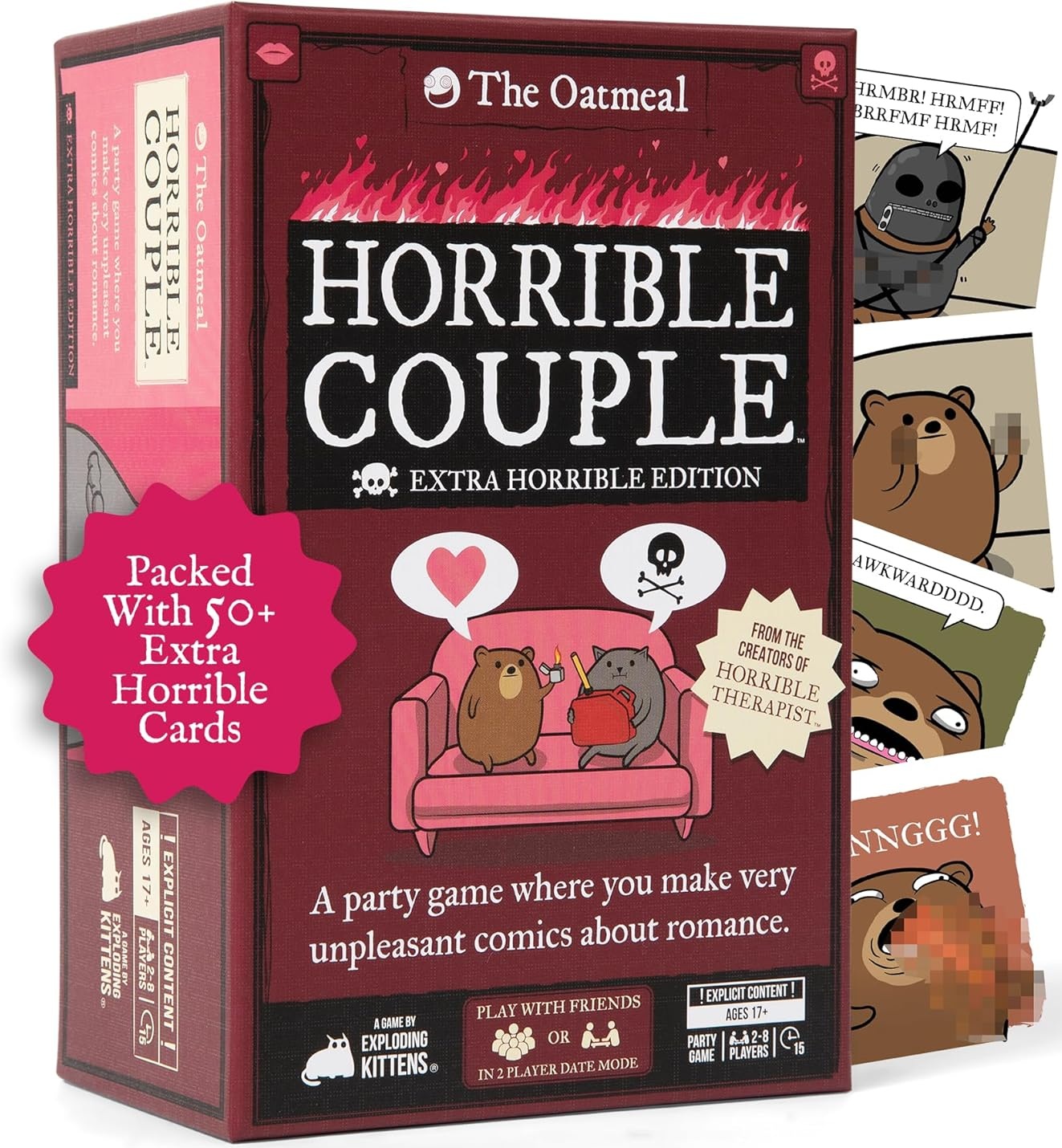 Joc de societate Horrible Couple (Extra Horrible Edition) - Party