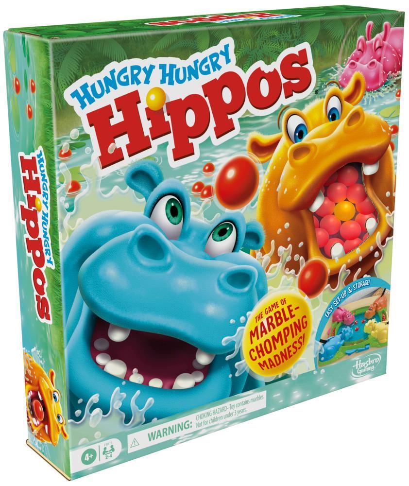 Joc de societate Hungry Hungry Hippos (Refresh) - pentru copii