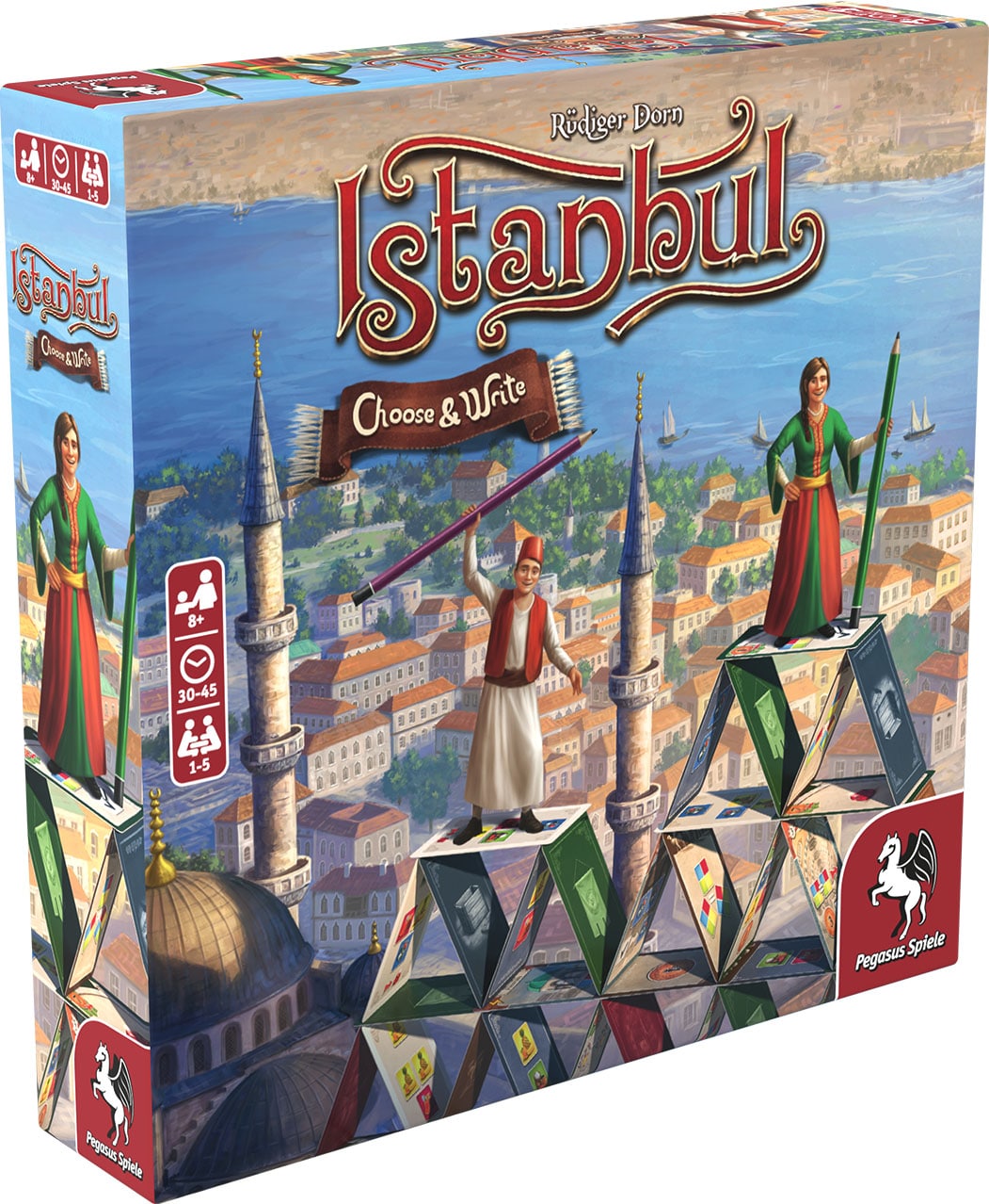Joc de societate Istanbul: Choose & Write - de familie