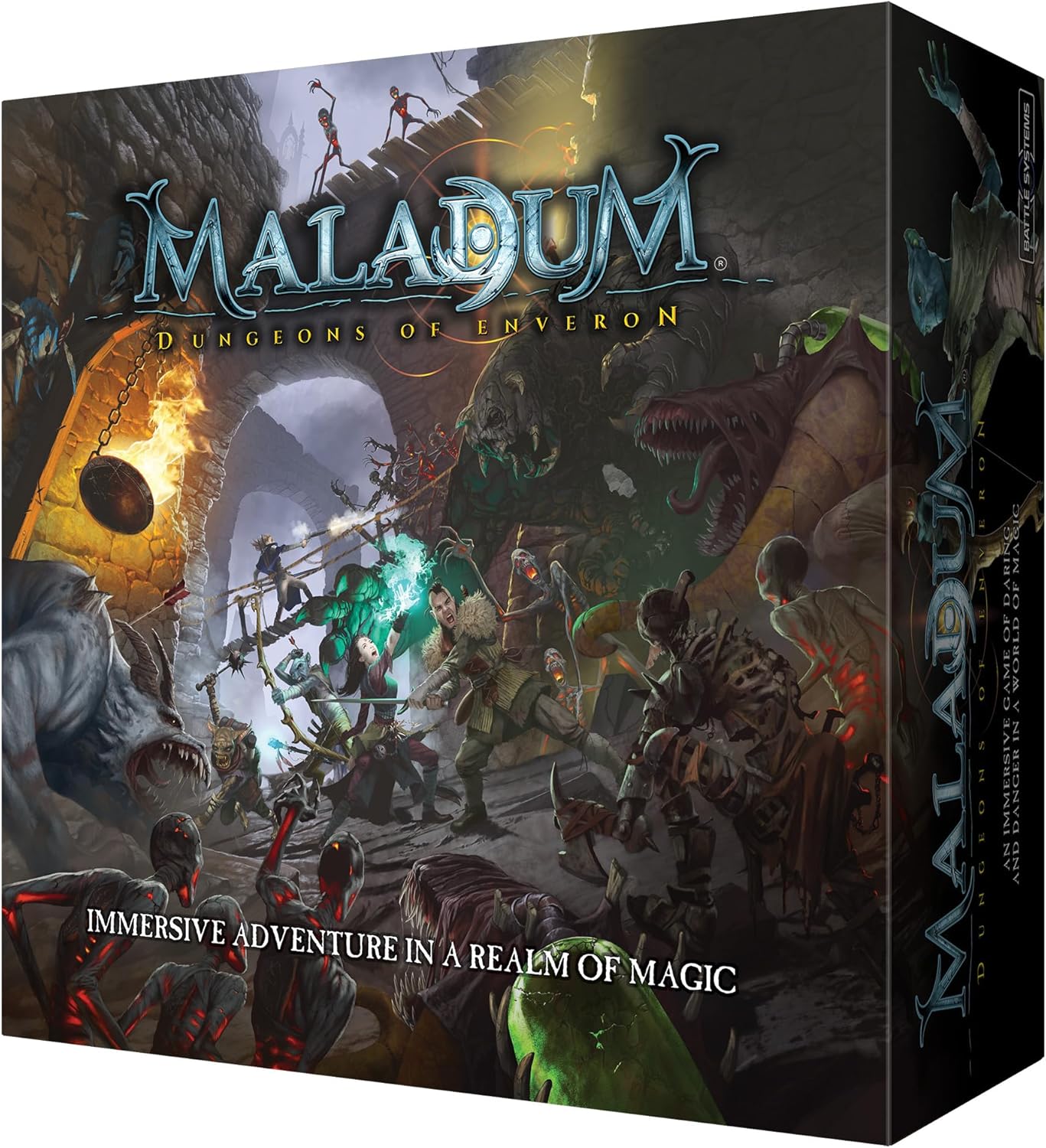 Joc de societate Maladum: Dungeons of Enveron (Starter Set) - strategic