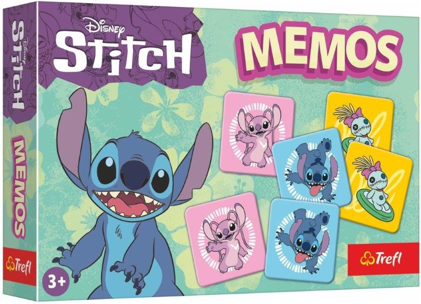 Joc de societate Memo Cards Stitch - Pentru copii