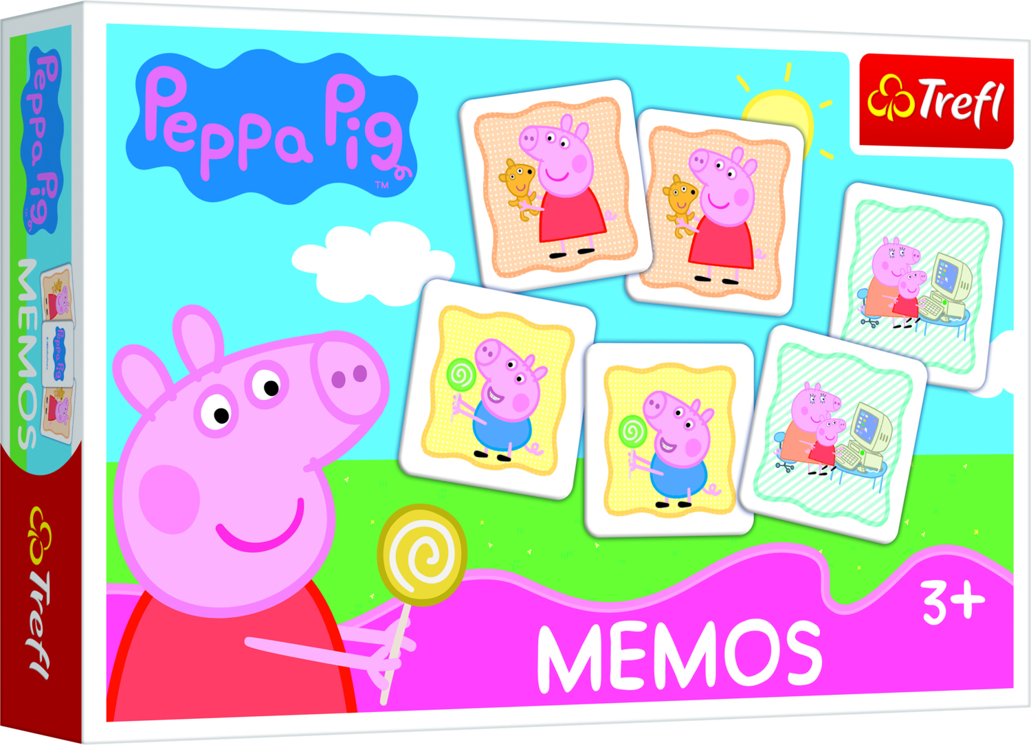 Joc de societate Memos: Peppa Pig - Pentu copii