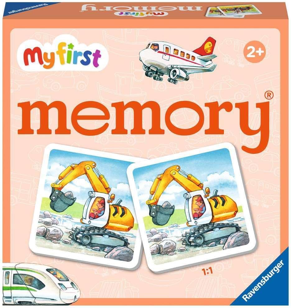 Joc de societate My First Memory: Vehicles - Pentru copii