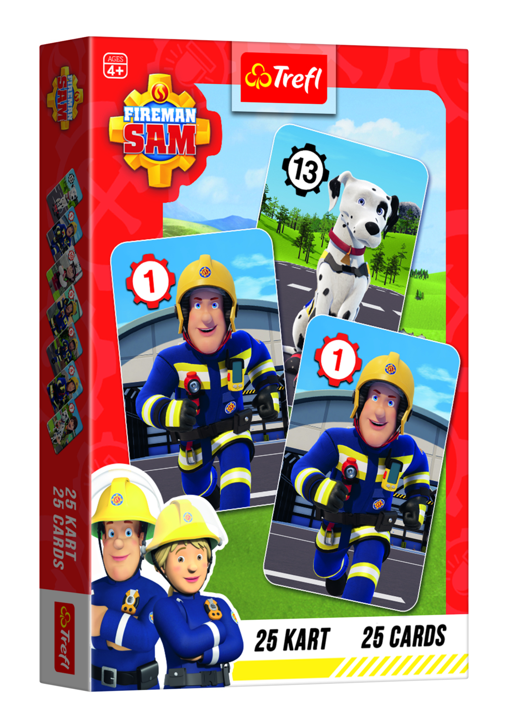Joc de societate Old Maid: Fireman Sam - Pentru copii