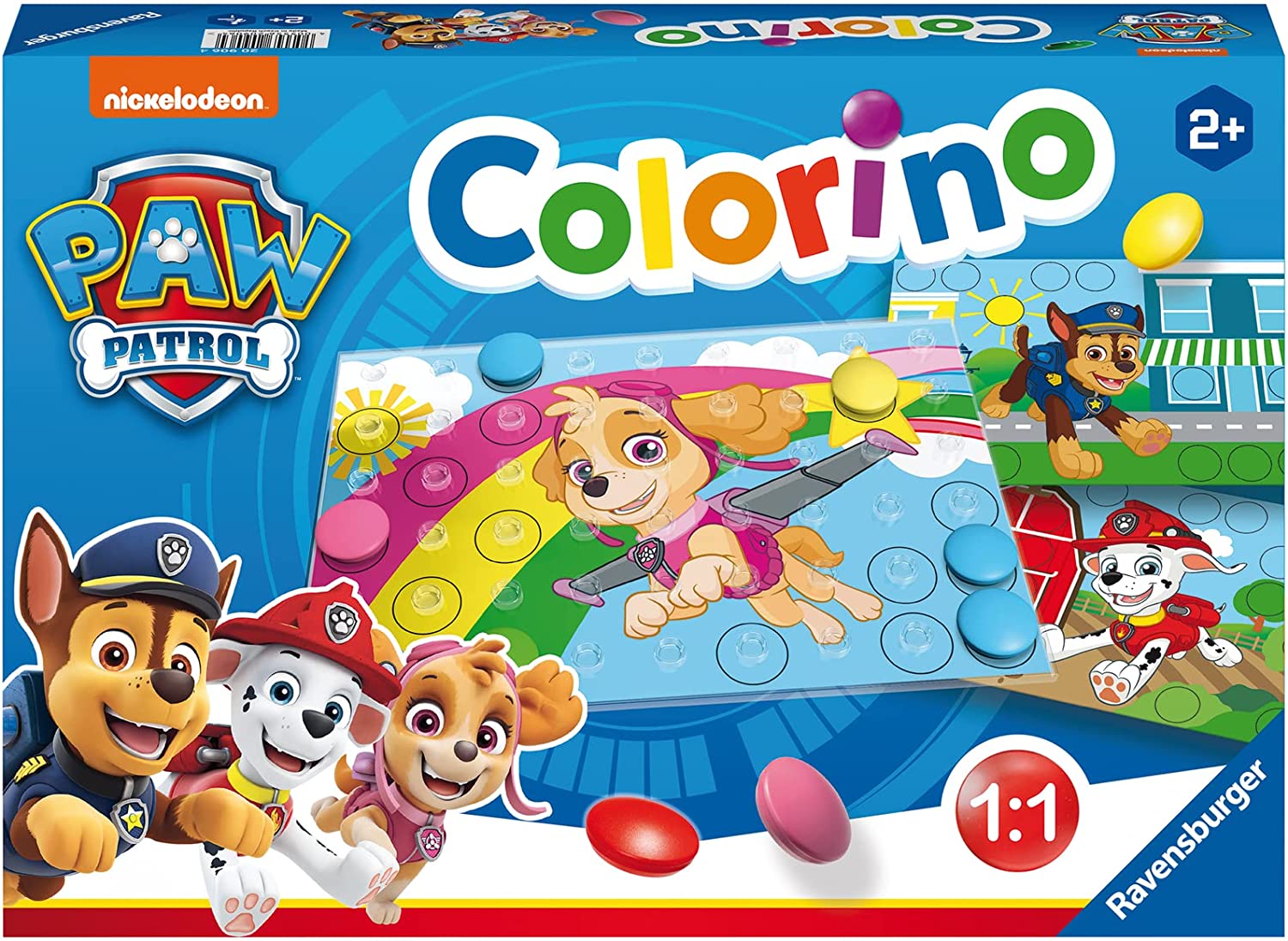 Joc de societate Paw Patrol Colorino - Pentru copii