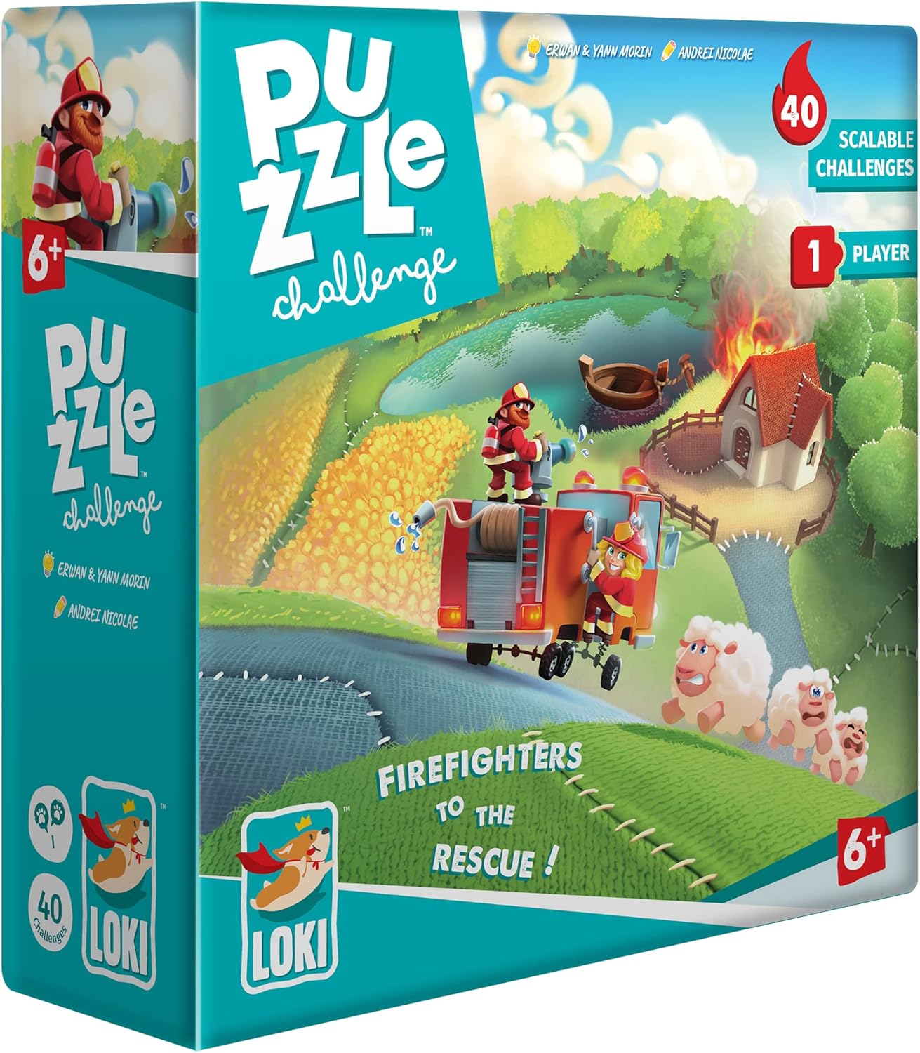 Puzzle Challenge: Firefighters to the Rescue! - imagine 2