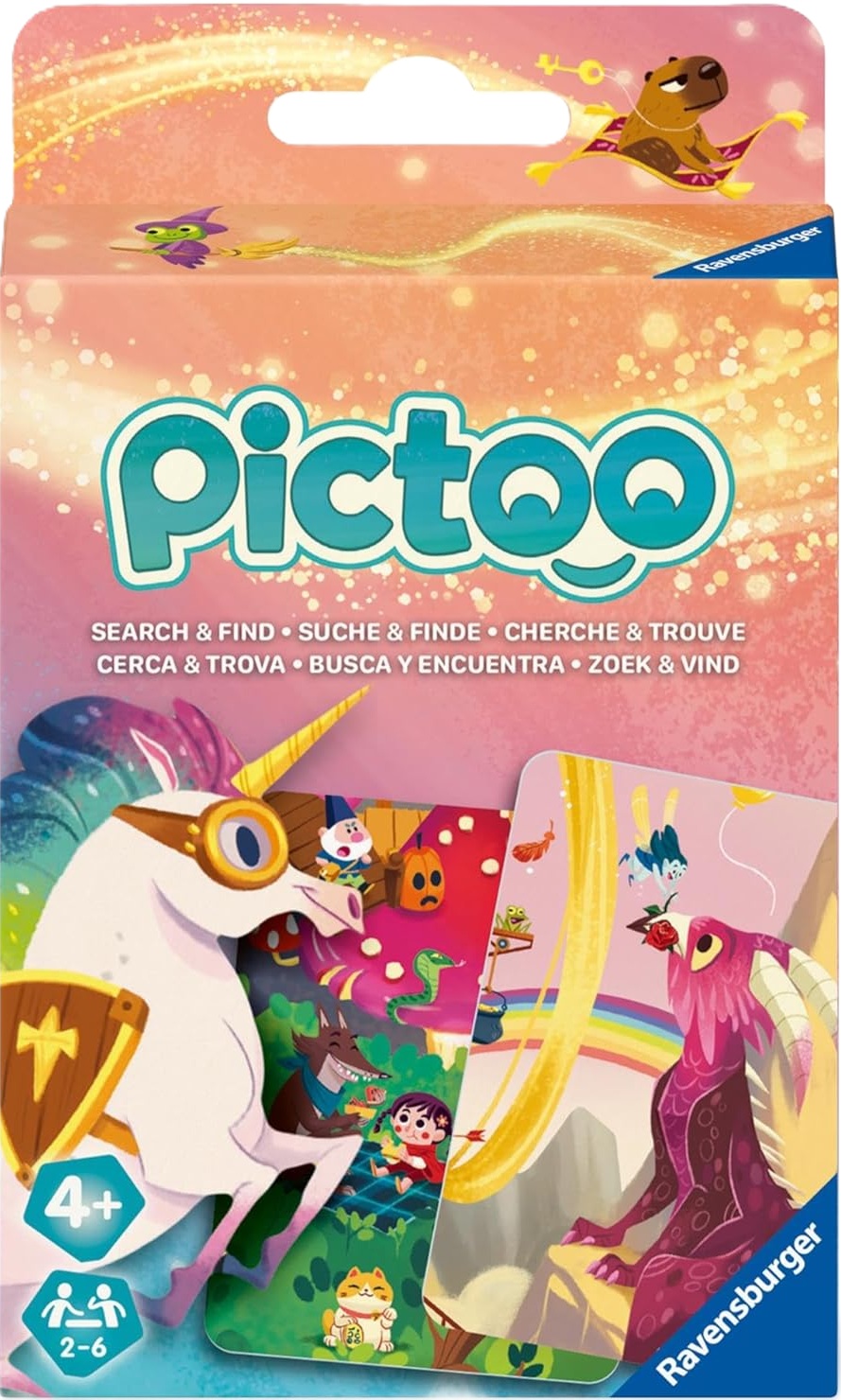 Joc de societate Pictoo Card Game Fantasy - Pentru copii