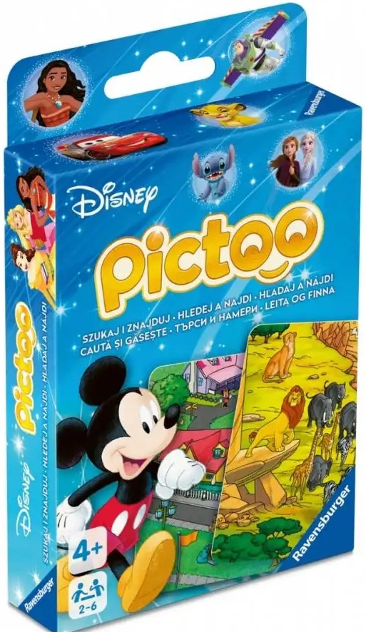 Joc de societate Pictoo: Disney - Pentru copii