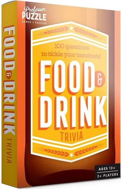 Joc de societate  Professor Puzzle: Food and Drink - Party