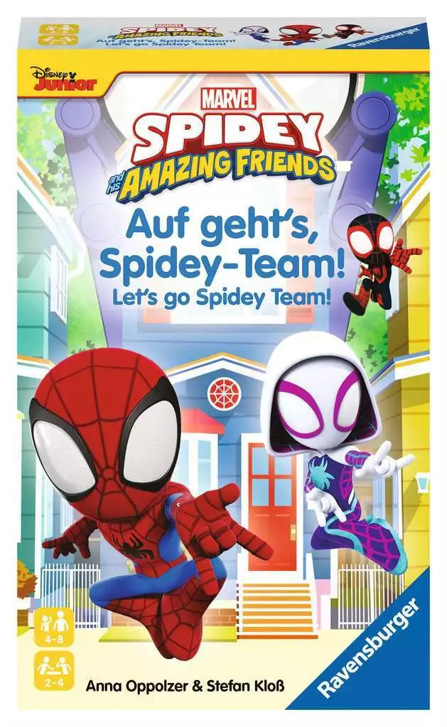 Joc de societate  Ravensburger: Spidey And His Amazing Friends - Pentru copii