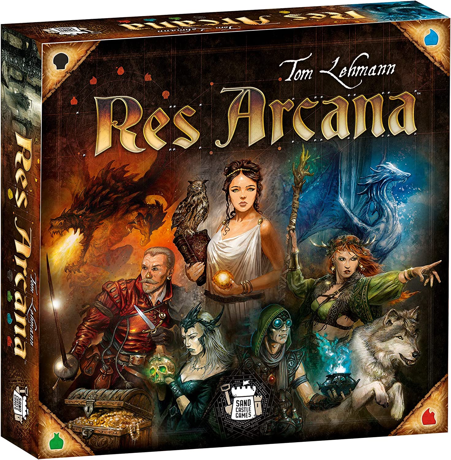 Joc de societate Res Arcana - Strategie