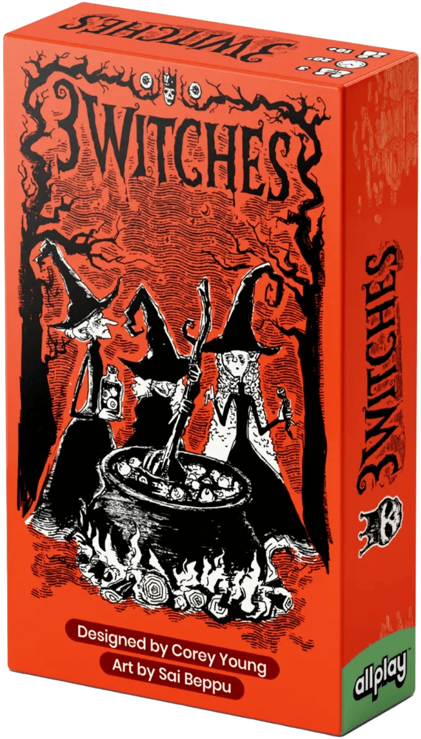 Joc de societate cu cărți 3 Witches - Strategic