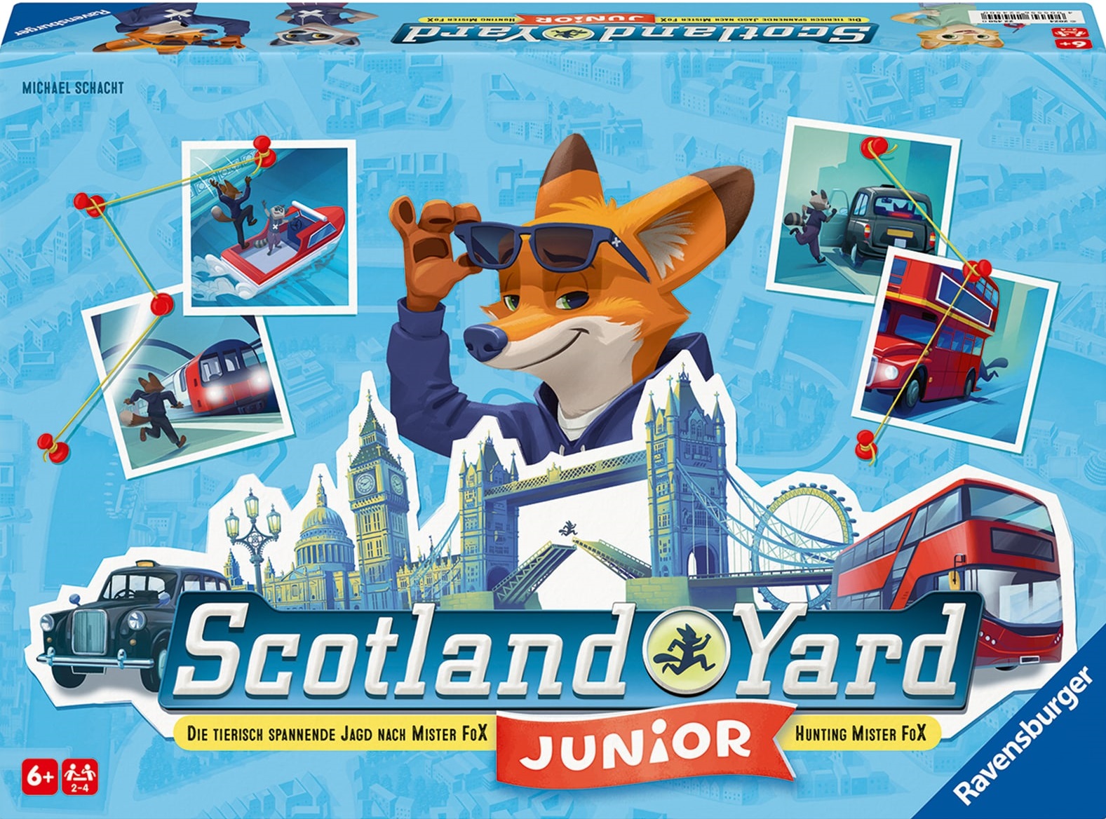 Joc de societate  Scotland Yard Junior 2 - Pentru copii