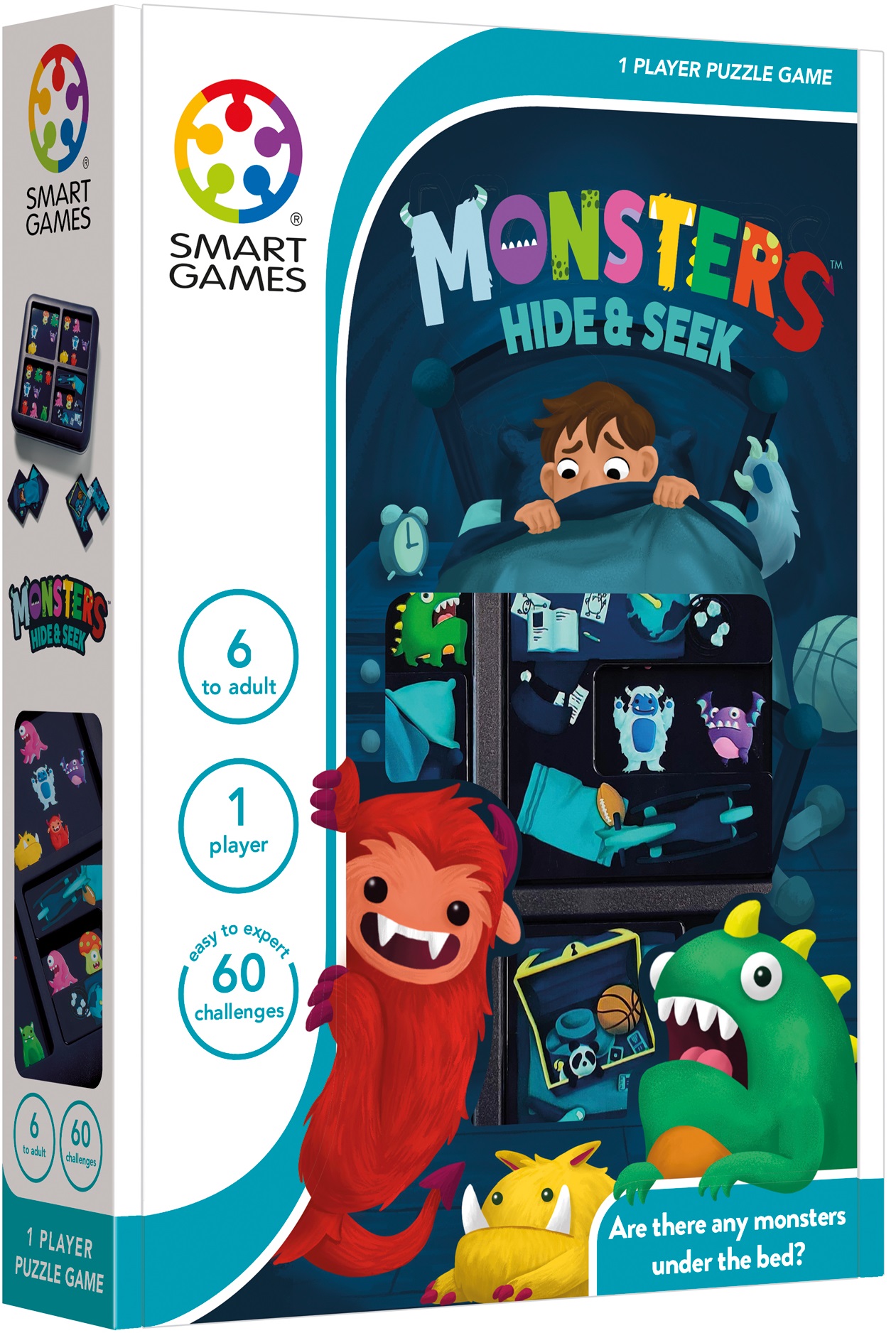 Joc de societate Smart Games - Monsters Hide & Seek