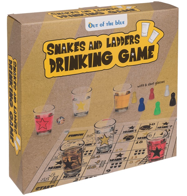 Joc de societate Snakes and Ledders Drinking Game - party