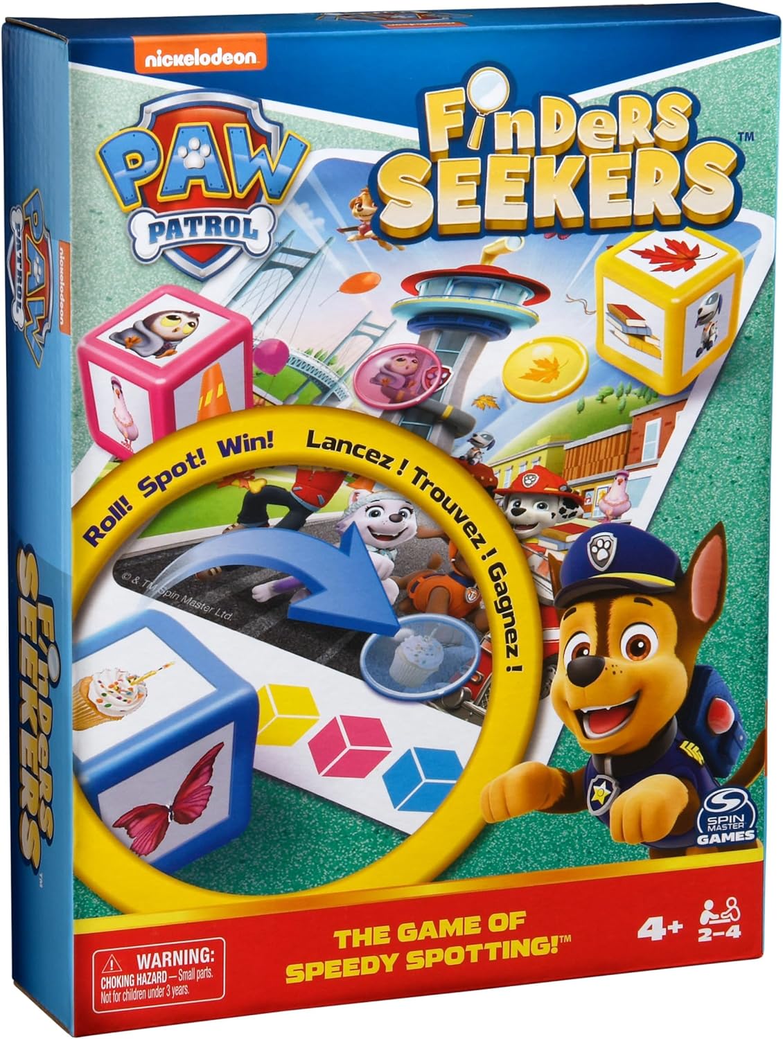 Joc de bord Spin Master: Paw Patrol Finders Seekers - Pentru copii