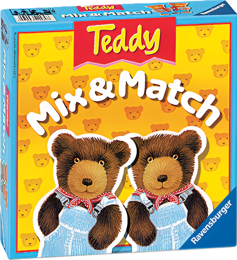 Joc de societate Teddy Mix & Match - Pentru copii