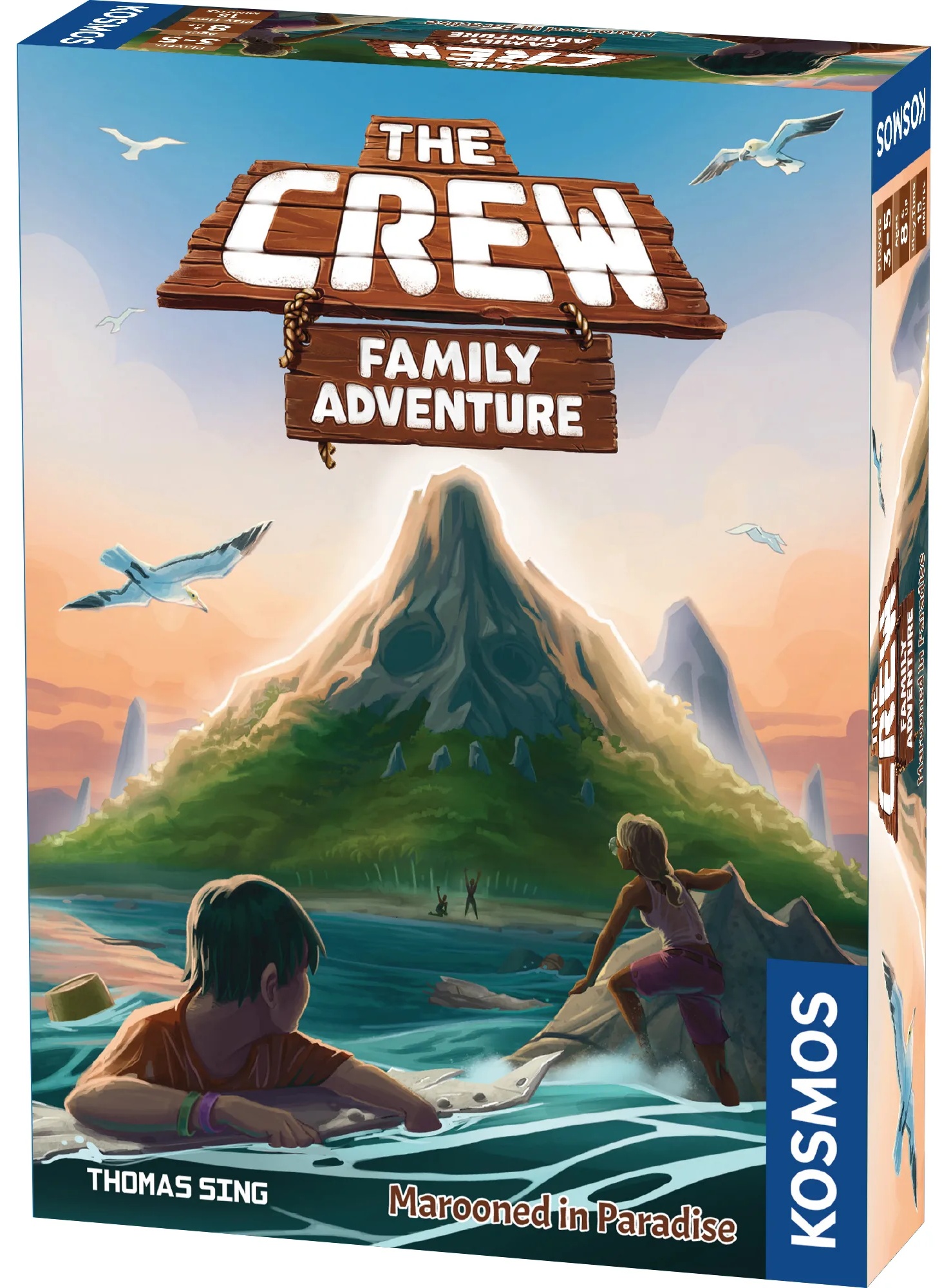 Joc de societate  the crew family adventure: marooned in paradise - familial