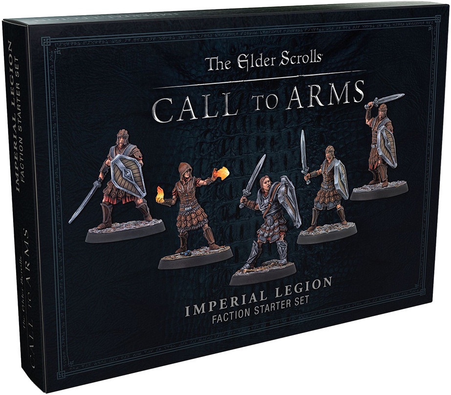 Extensie de joc de societate The Elder Scrolls: Call to Arms - Imperial Faction Starter Set (Plastic) - Tematic