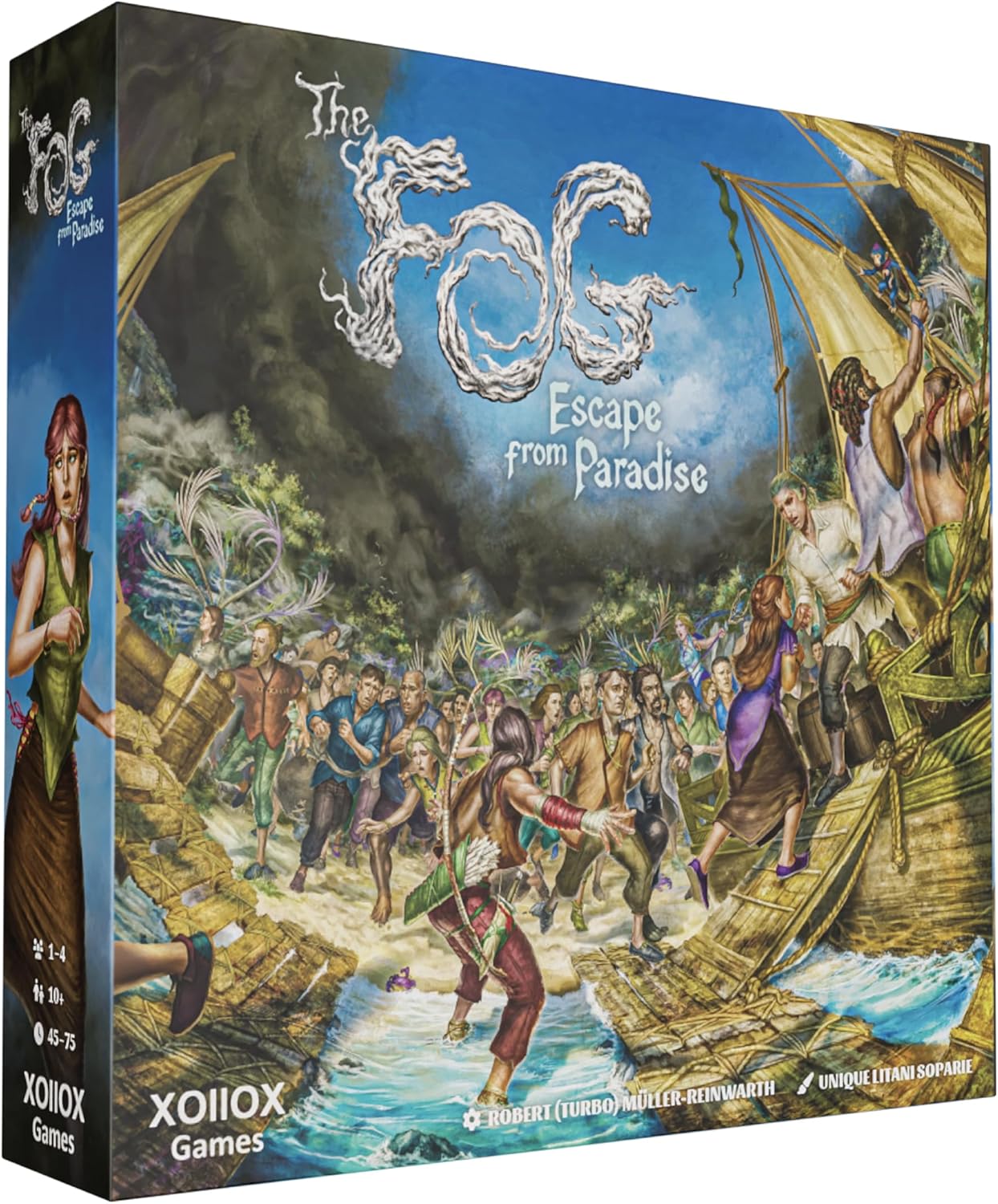 Joc de societate The Fog: Escape from Paradise - Strategic
