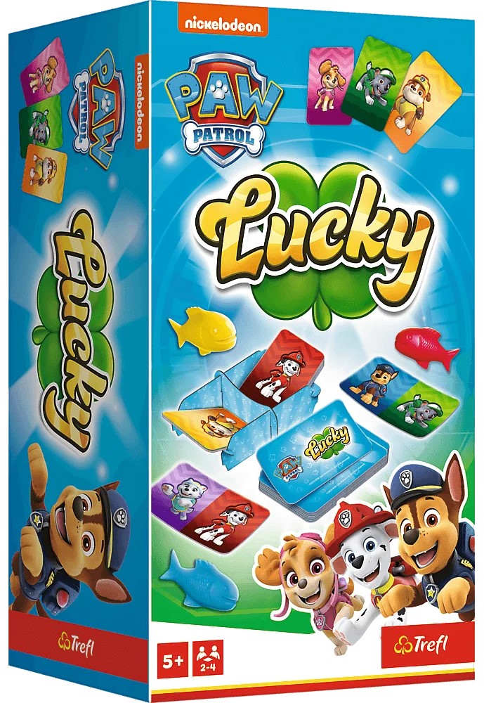 Joc de societate  Trefl Lucky Paw Patrol - Pentru copii