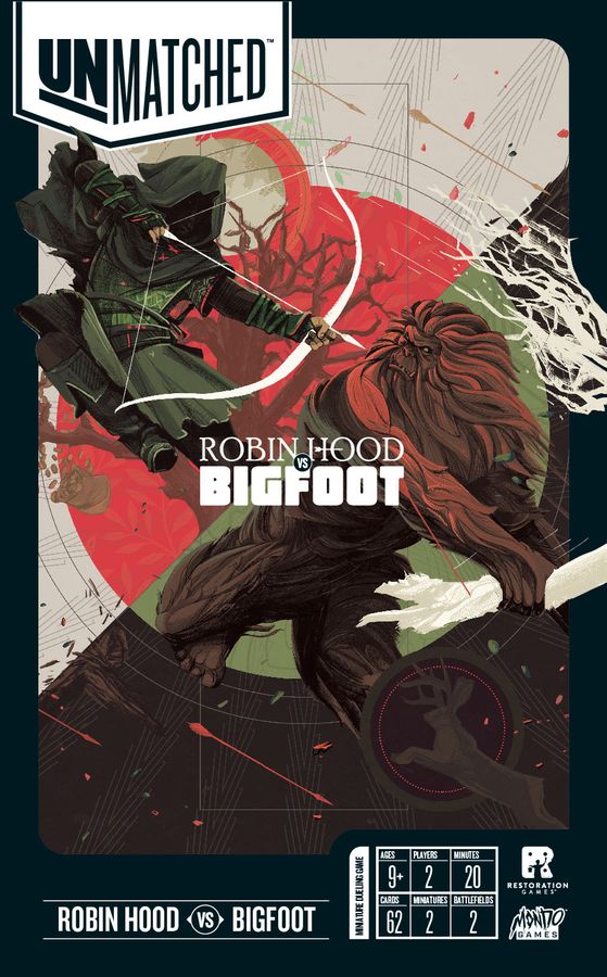 Joc de societate Unmatched: Robin Hood vs Bigfoot - Strategie