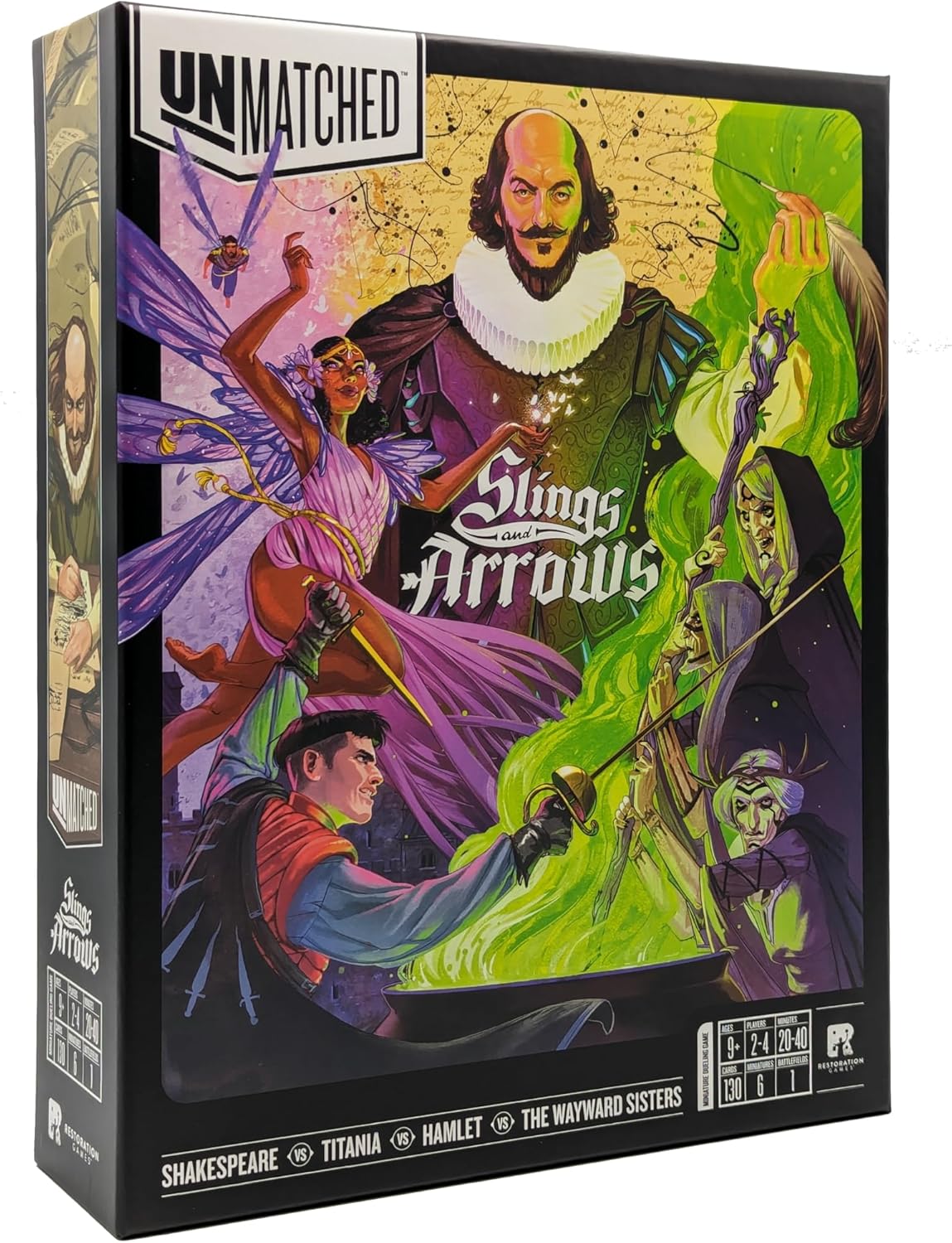 Joc de societate  Unmatched: Slings &amp; Arrows - Strategic