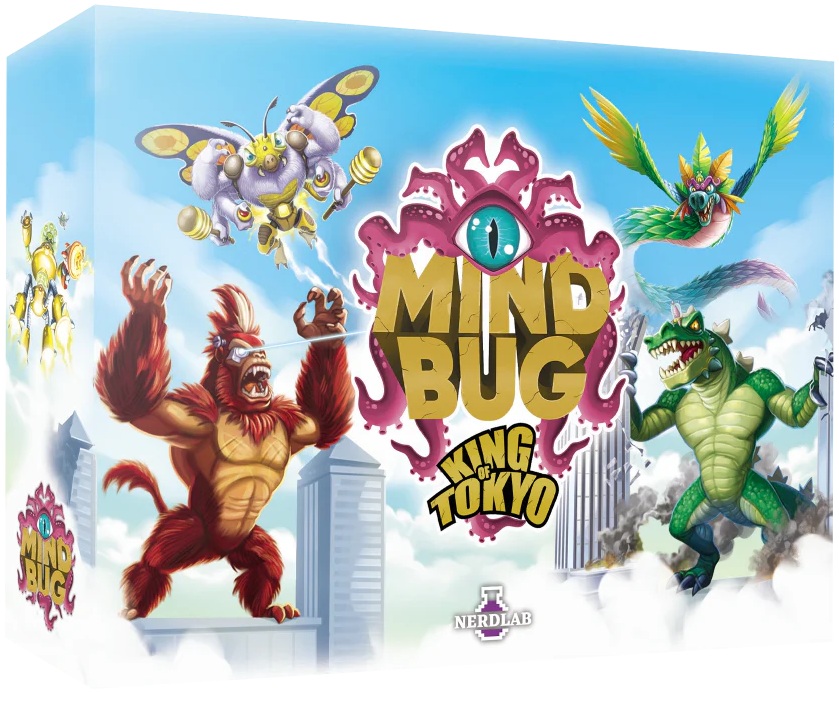 Joc de societate pentru doi  Mindbug x King of Tokyo - Familial