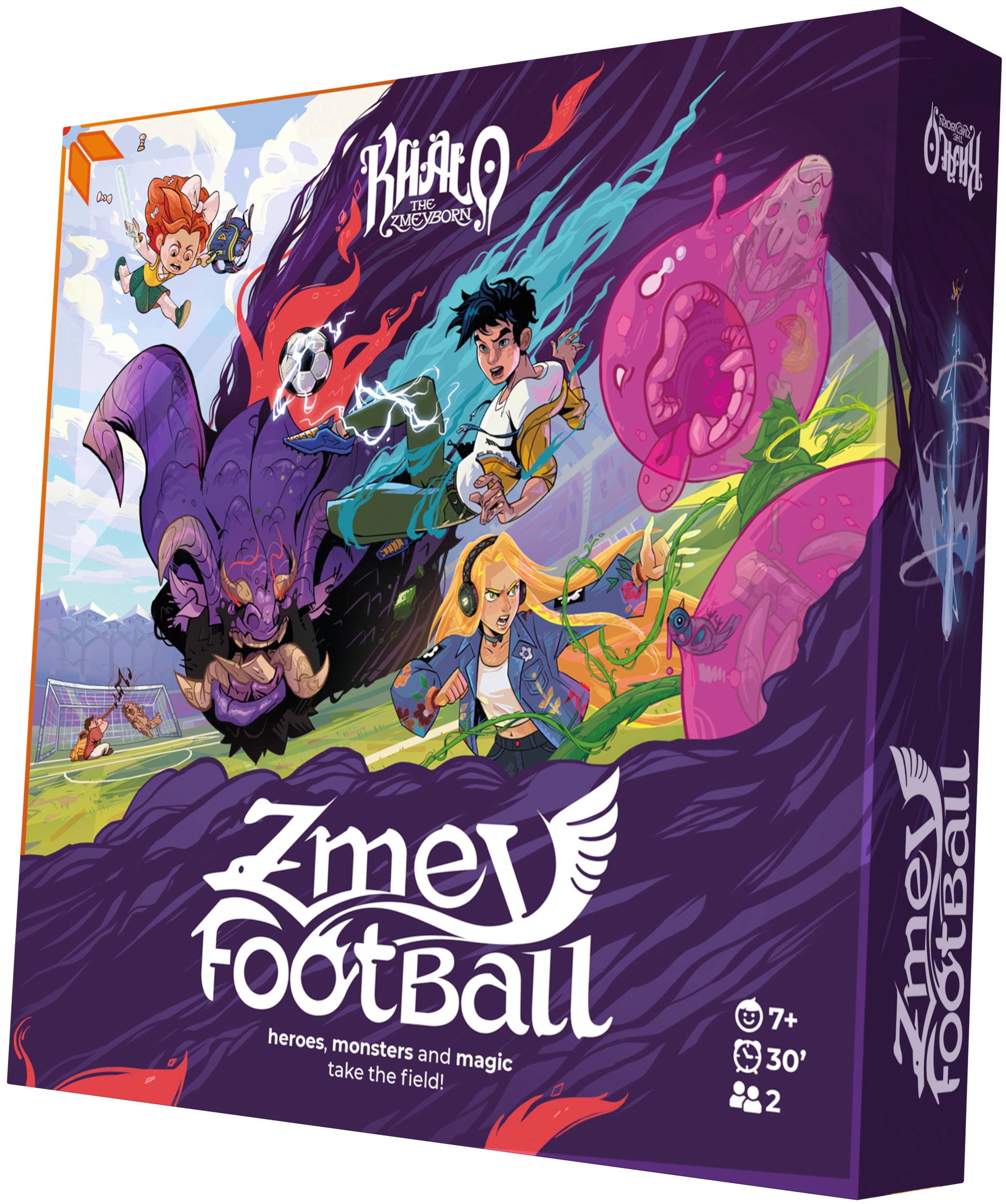 Joc de societate pentru doi Zmey Football (versiunea în limba engleză) - Familial