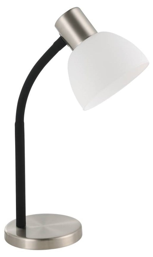 Lampă de masă Eglo - Macere, E14, H-340, argintiu/alb