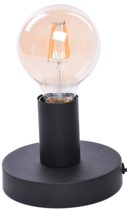 Lampă de masă Rabalux - Bowie, 60W, negru