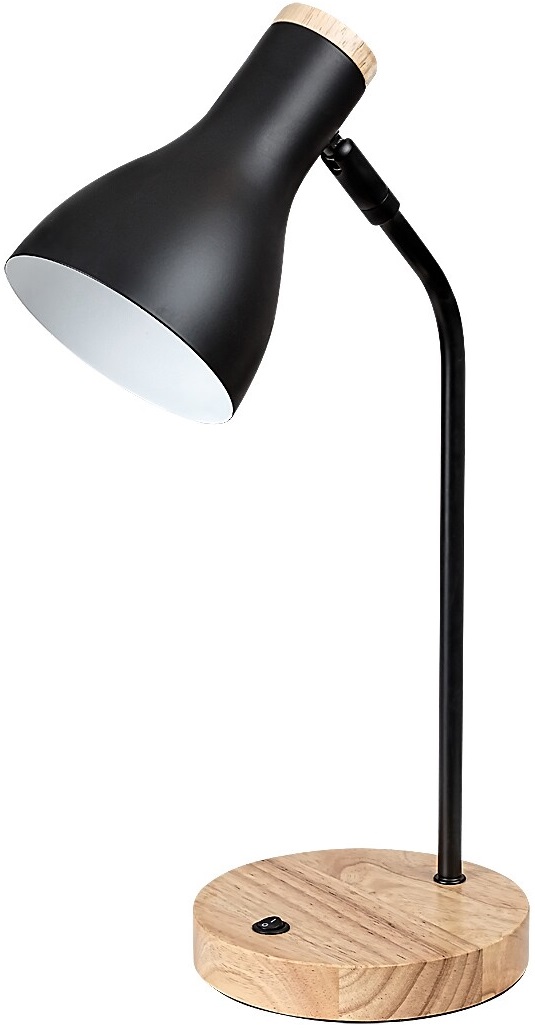 Lampa de masă Rabalux - Ferb 74002, E 14, 1 x 25 W, negru mat