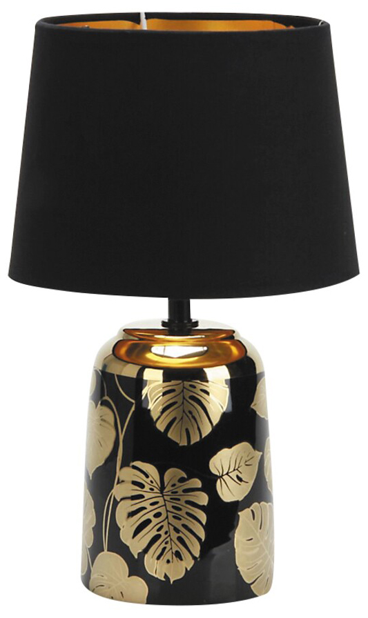 Lampă de masă Rabalux - Sonal, 40 W, negru/auriu