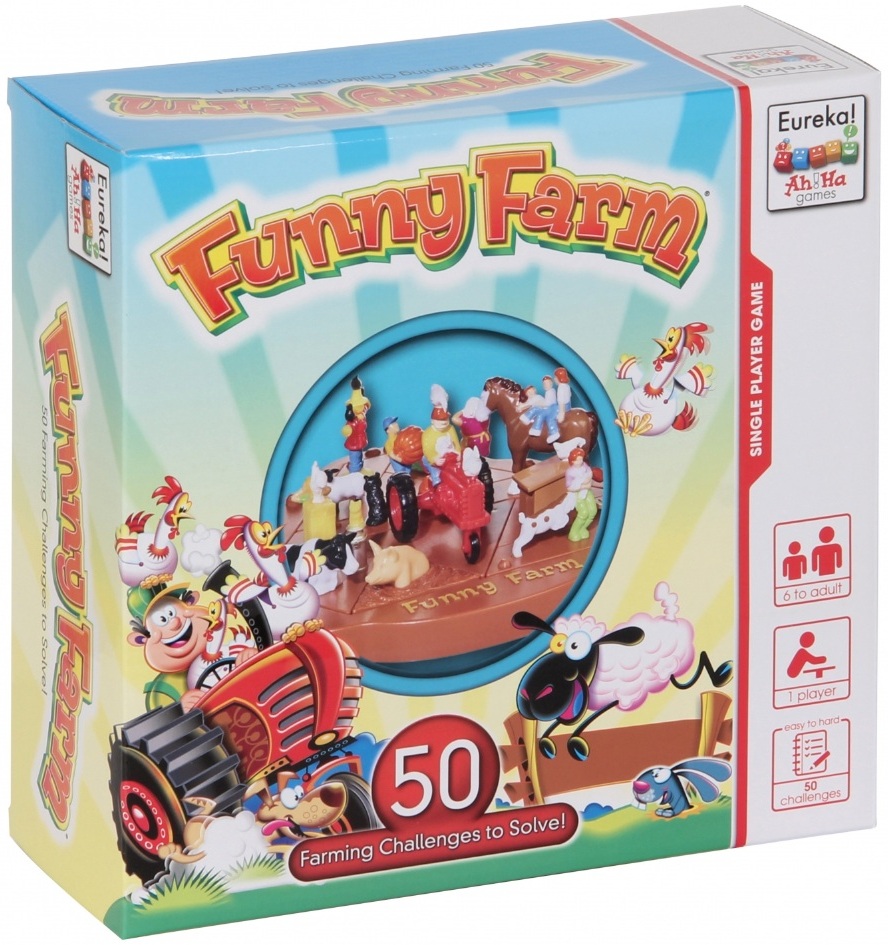 Joc de societate solo Funny Farm - Pentru copii