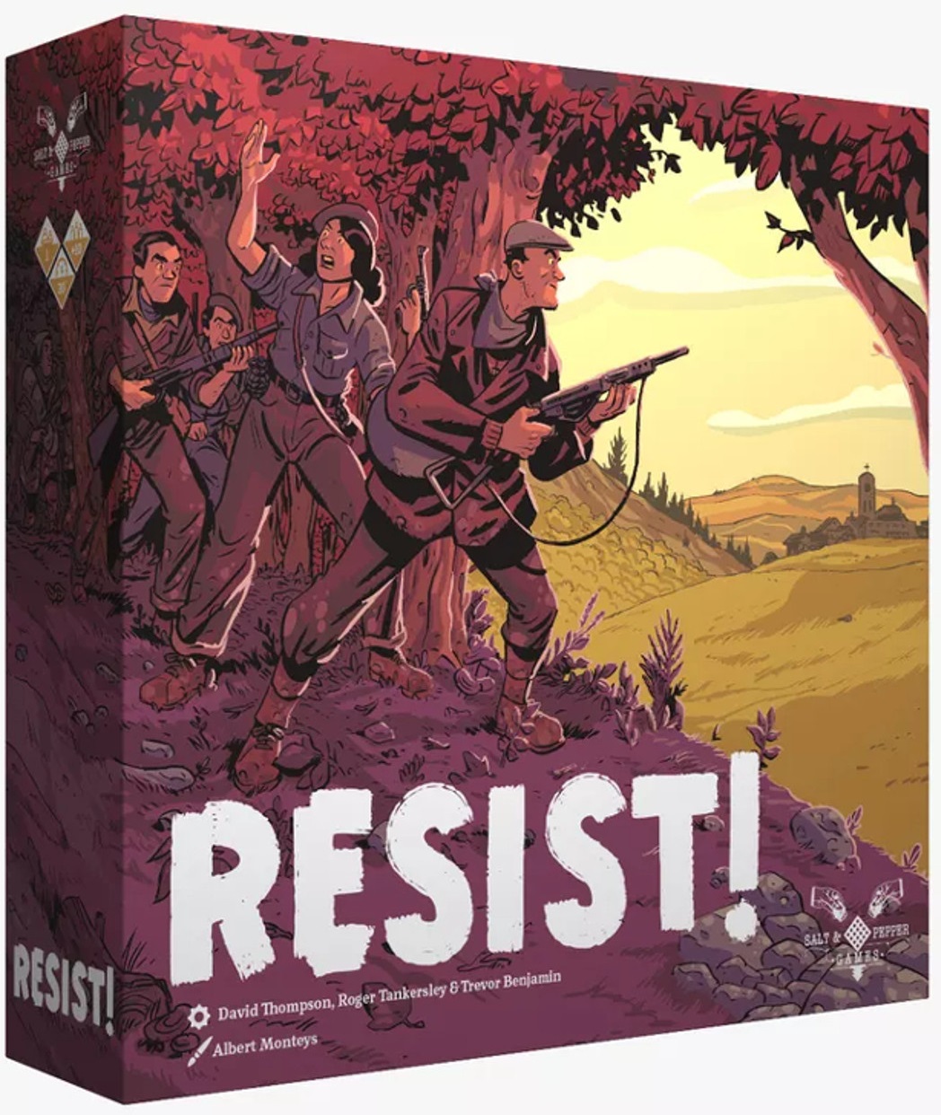 Joc de societate solo Resist! - Tematic